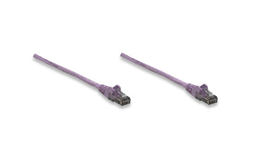 Intellinet 392990 networking cable Purple 0.15 m Cat6 U/UTP (UTP)