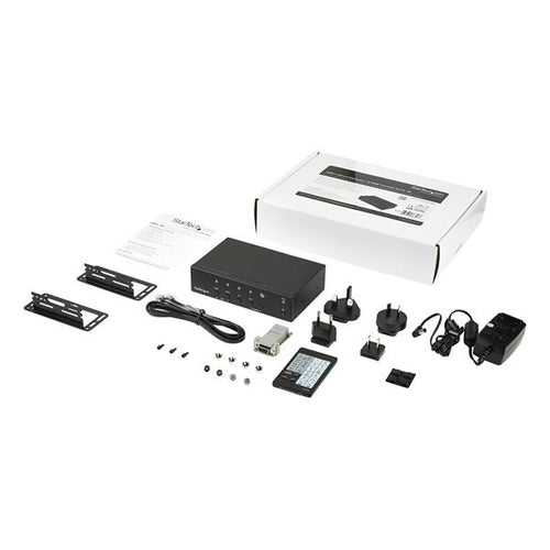 StarTech.com Multi-Input to HDMI Automatic Switch and Converter - 4K