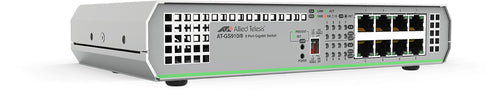 Allied Telesis GS910/8 Unmanaged Gigabit Ethernet (10/100/1000) Grey