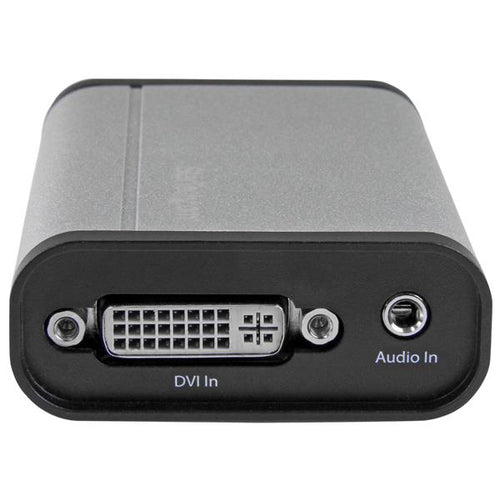 StarTech.com USB 3.0 Capture Device for High-Performance DVI Video - 1080p 60fps - Aluminum - TAA