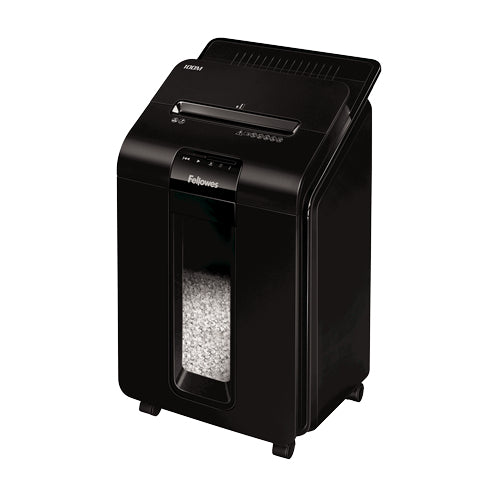 Fellowes 4629001 paper shredder Micro-cut shredding 20.3 cm Black