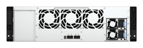 QNAP TL-R1600PES-RP storage drive enclosure HDD/SSD enclosure Black, Grey 2.5/3.5"