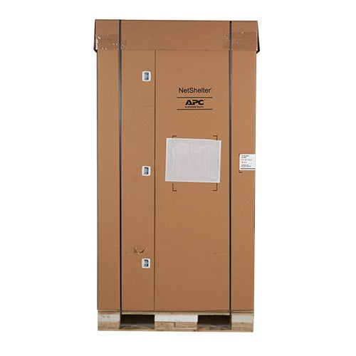 APC NetShelter SX, Server Rack Enclosure, 45U, Shock Packaging, 2000 lbs, Black, 2124H x 600W x 1200D mm