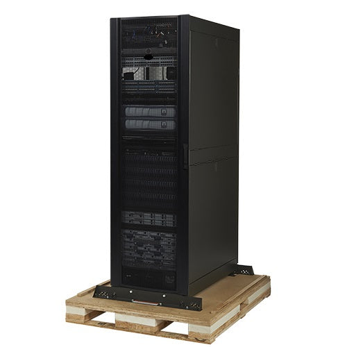 APC NetShelter SX, Server Rack Enclosure, 45U, Shock Packaging, 2000 lbs, Black, 2124H x 600W x 1200D mm