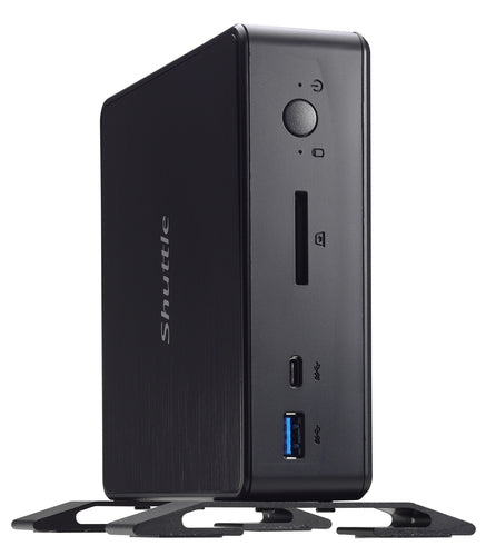 Shuttle XPC nano NC02U7 PC/workstation barebone Nettop Black i7-6500U LGA 1356 (Socket B2) 2.5 GHz