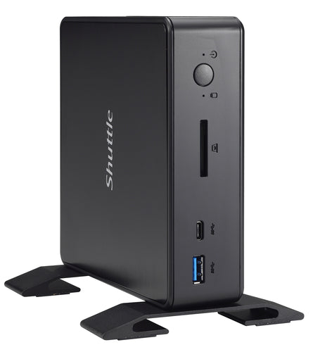 Shuttle XPC nano NC02U7 PC/workstation barebone Nettop Black i7-6500U LGA 1356 (Socket B2) 2.5 GHz