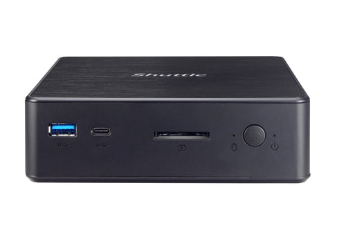 Shuttle XPC nano NC02U7 PC/workstation barebone Nettop Black i7-6500U LGA 1356 (Socket B2) 2.5 GHz