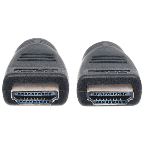 Manhattan HDMI 4K@60Hz Cable with Ethernet - CL3 rated, 10m, Suitable for In-Wall use, For ALL 4K & 1080p/HD uses - when upgrading now or have it ready for when you need it, Male to Male, Black, Ultra HD 4k x 2k, Lifetime Warranty, Premium High Speed