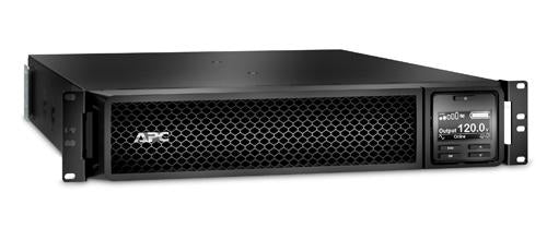 APC Smart-UPS On-Line, 2200VA, Rackmount 2U, 120V, 6x 5-20R+1x L5-20R NEMA outlets, Network Card, Extended runtime, W/ rail kit