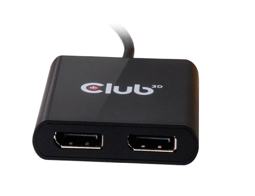 CLUB3D MST Hub USB3.1 (Gen1) Type C to DisplayPort™ 1.2 Dual Monitor