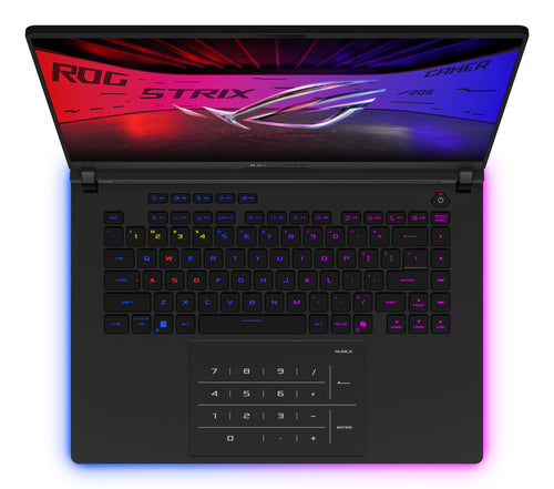ASUS ROG Strix SCAR 16 G635LX-XS97 laptop Intel Core Ultra 9 275HX 40.6 cm (16") WQXGA 32 GB DDR5-SDRAM 2 TB SSD NVIDIA GeForce RTX 5090 Wi-Fi 7 (802.11be) Windows 11 Pro Black