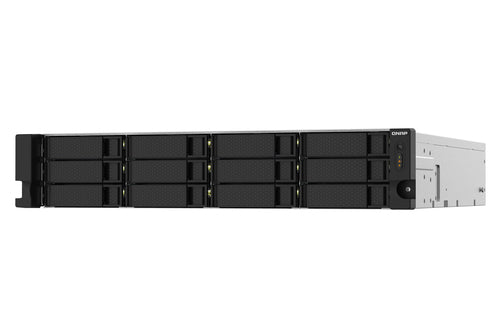 QNAP TS-1232PXU-RP NAS Rack (2U) Annapurna Labs Alpine AL-324 4 GB DDR4 0 TB QNAP Turbo System Black