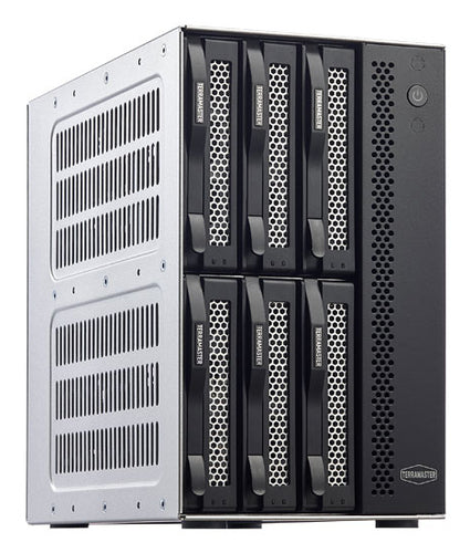 TerraMaster D6-320 disk array Desktop Black