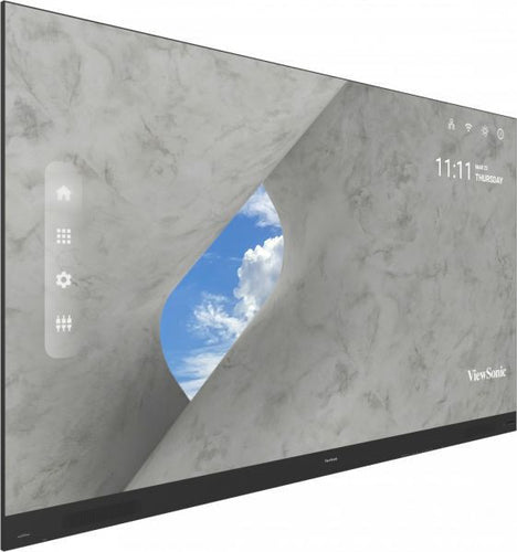 Viewsonic LDP163-181 Signage Display Digital signage flat panel 4.14 m (163") LCD Wi-Fi 600 cd/m² Full HD Black Android 9.0