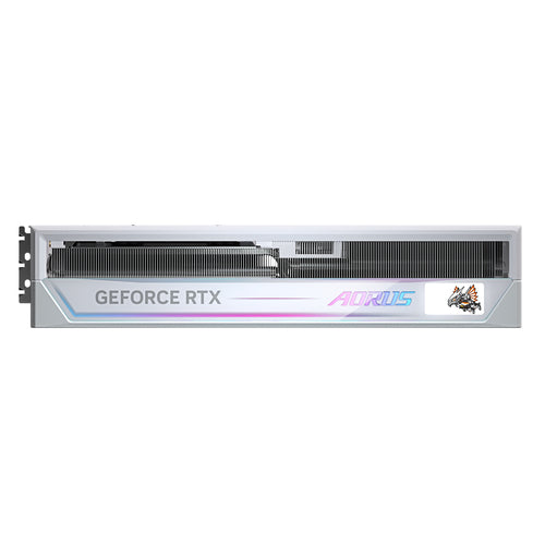 GIGABYTE AORUS GeForce RTX 5090 STEALTH ICE 32G Graphics Card - 32GB GDDR7, 512bit, PCI-E 5.0, 2655MHz Core Clock, 3 x DP 2.1a, 1 x HDMI 2.1b, NVIDIA DLSS 4, GV-N5090AORUSST ICE-32GD