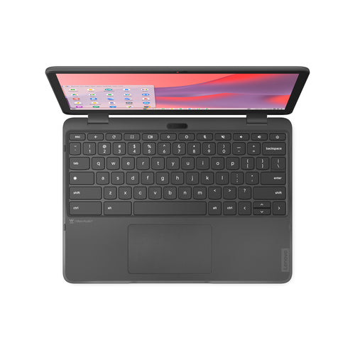 Lenovo 500e Yoga Chromebook Gen 4 Intel® N N100 31 cm (12.2") Touchscreen WUXGA 8 GB LPDDR5-SDRAM 64 GB eMMC Wi-Fi 6E (802.11ax) ChromeOS English Grey