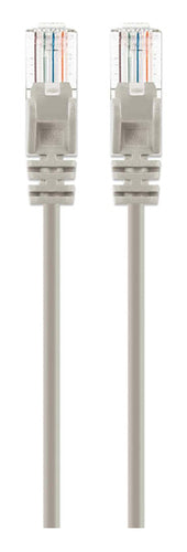Intellinet 745772 networking cable Grey 0.15 m Cat6a U/UTP (UTP)