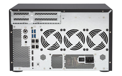 QNAP TVS-1282 NAS Tower Intel® Core™ i7 i7-6700 32 GB DDR4 0 TB QNAP Turbo NAS System Black