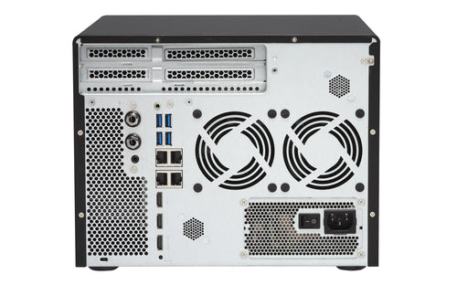 QNAP TVS-882 NAS Tower Intel® Core™ i5 i5-6500 16 GB DDR4 0 TB QNAP Turbo NAS System Grey
