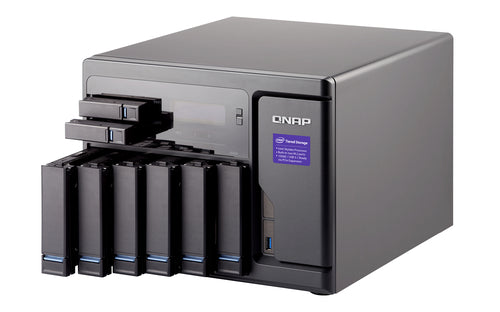 QNAP TVS-882 NAS Tower Intel® Core™ i5 i5-6500 16 GB DDR4 0 TB QNAP Turbo NAS System Grey