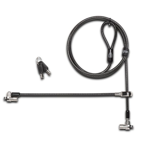 Kensington Microsaver 2.0 cable lock Black, Stainless steel