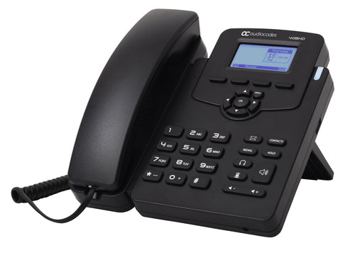 AudioCodes 405 IP phone Black 2 lines LCD