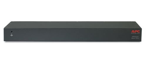 APC AP7800B power distribution unit (PDU) 8 AC outlet(s) 1U Black