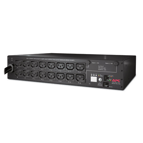 APC Rack PDU, Switched, 2U, 30A, 208V, (16)C13