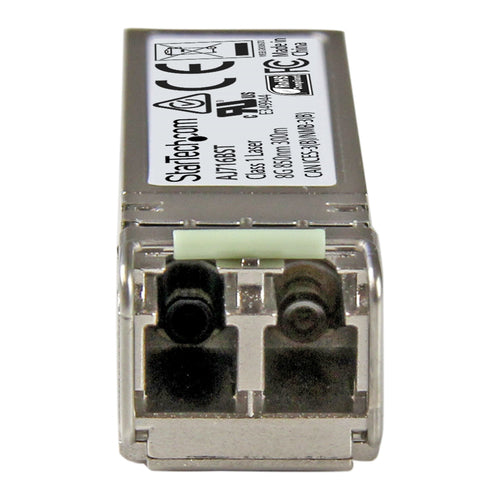 StarTech.com HP AJ716B Compatible SFP+ Transceiver Module - 8GFC~HPE AJ716B Compatible SFP+ Module - 8G Fiber Channel SW - 8GbE Multi Mode Fiber Optic Transceiver - 8GE Gigiabit Ethernet SFP+ - LC 300m - 850nm - DDM HPE SN4000, SN6500, SN8600B