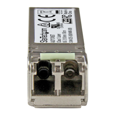StarTech.com HP AJ717A Compatible SFP+ Transceiver Module - 8GFC~HPE AJ717A Compatible SFP+ Module - 8G Fiber Channel WW - 8GbE Single Mode Fiber Optic Transceiver - 8GE Gigiabit Ethernet SFP+ - LC 10km - 1310nm - DDM HPE SN6000, SN6500, SN8600B