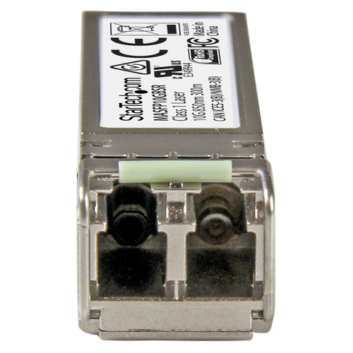 StarTech.com Cisco Meraki MA-SFP-10GB-SR Compatible SFP+ Transceiver Module - 10GBASE-SR~Cisco Meraki MA-SFP-10GB-SR Compatible SFP+ Module - 10GBASE-SR - 10GbE Multimode Fiber MMF Optic Transceiver - 10GE Gigabit Ethernet SFP+ - LC 300m - 850nm - DDM
