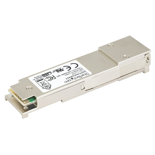 StarTech.com Cisco QSFP-40G-SR4 Compatible QSFP+ Transceiver Module - 40GBASE-SR4~Cisco QSFP-40G-SR4 Compatible QSFP+ Module - 40GBASE-SR4 - 40GbE Multimode Fiber MMF Optic Transceiver - 40GE Gigabit Ethernet QSFP+ - MPO 150m - 850nm - DDM Cisco
