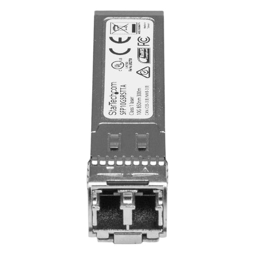 StarTech.com Cisco SFP-10G-SR-S Compatible SFP+ Module - 10GBASE-SR - 10GbE Multimode Fiber MMF Optic Transceiver - 10GE Gigabit Ethernet SFP+ - LC 300m - 850nm - DDM Cisco Firepower, ASR9000, C9300