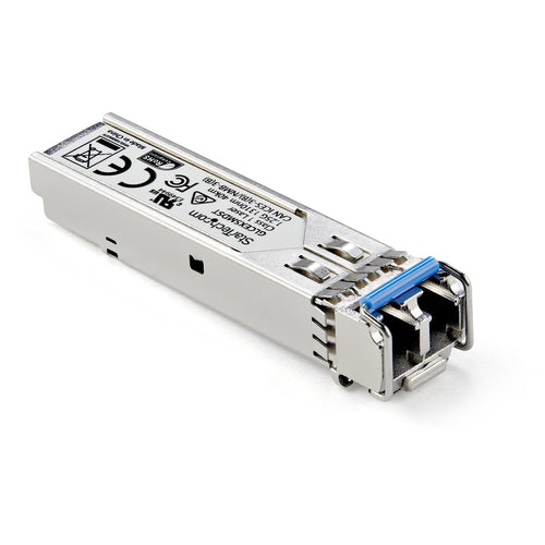 StarTech.com MSA Compliant SFP Transceiver Module - 1000BASE-EX~MSA Uncoded SFP Module - 1000BASE-EX - 1GbE Single Mode Fiber (SMF) Optic Transceiver - 1GE Gigabit Ethernet SFP - LC 40km - 1310nm - DDM