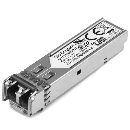 StarTech.com Cisco GLC-LX-SM-RGD Compatible SFP Transceiver Module - 1000BASE-LX~Cisco GLC-LX-SM-RGD Compatible SFP Module - 1000BASE-LX - 1GbE Single Mode Fiber SMF Optic Transceiver - 1GE Gigabit Ethernet SFP - LC 10km - 1310nm - DDM Cisco Firepower,