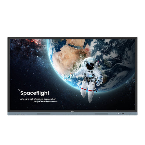 BenQ RM7504 interactive whiteboard 190.5 cm (75") 3840 x 2160 pixels Touchscreen Black