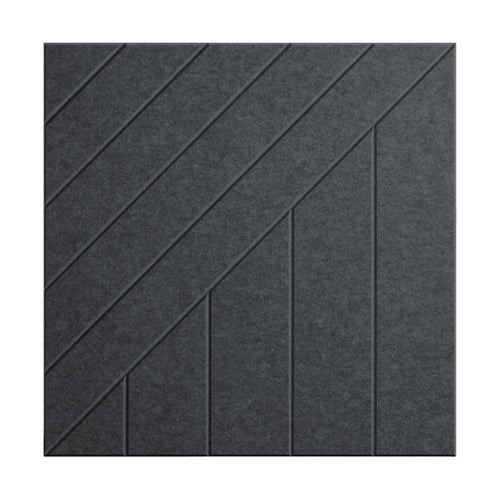 Middle Atlantic Products Focal Point TruTile Acoustic Wall Panel in Hazelwood, Wide Slant