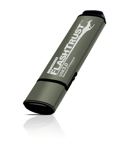 iStorage Kanguru FlashTrust™ USB 3.0 256 GB |Secure Flash Drive| Secure Firmware | Physical Write Protect Switch |Protects Against BadUSB | Compliance with NIST requirements for implementation