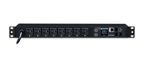CyberPower PDU81001 power distribution unit (PDU) 8 AC outlet(s) 1U Black