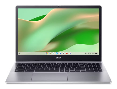 Acer Chromebook CB315-5HT-C66N Intel® N N100 39.6 cm (15.6") Touchscreen Full HD 8 GB LPDDR5-SDRAM 64 GB Flash Wi-Fi 6E (802.11ax) ChromeOS Silver