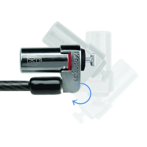 Kensington MicroSaver® DS Master Keyed Ultra-Thin Laptop Lock - Administrator access with user keys