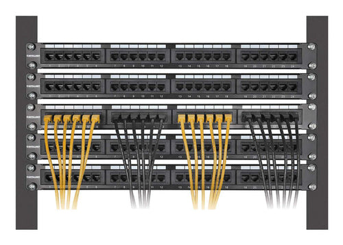 Intellinet 745505 networking cable Yellow 5 m Cat8.1 U/FTP (STP)