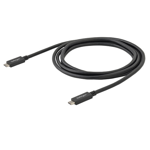 StarTech.com USB-C Cable with Power Delivery (3A) - M/M - 2 m (6 ft.) - USB 3.0 - USB-IF Certified