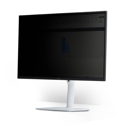 StarTech.com Magnetic Monitor Privacy Screen for 23.8" 16:9 Widescreen Display, Removable Filter, Anti-Glare/Glossy, Blue Light Reducing Screen Protector, TAA