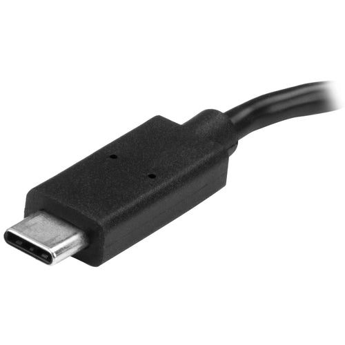 StarTech.com 4 Port USB C Hub - USB Type-C Hub w/ 4x USB-A Ports (USB 3.0/3.1 Gen 1 SuperSpeed 5Gbps) - USB Bus or Self Power - Portable USB-C to USB-A BC 1.2 Charging Hub w/ Power Adapter~4 Port USB C Hub - USB Type-C Hub w/ 4x USB-A Ports USB 3.0 hub