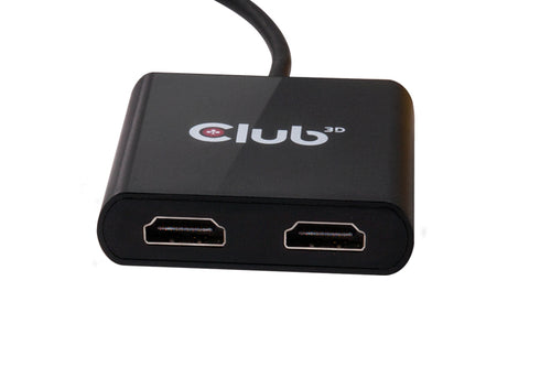 CLUB3D MST Hub USB 3.1 Gen1 Type C to HDMI™ 1.4 Dual Monitor