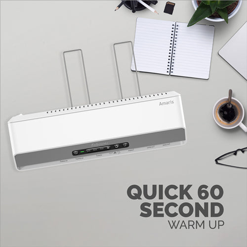 Fellowes Amaris 125 Laminator with Pouch Starter Kit