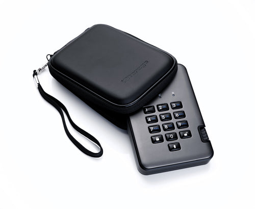 iStorage diskAshur PRO² SSD 1TB | Secure Portable Solid State Drive |FIPS 140-2 Level 2, NCSC CPA, NLNCSA BSPA & NATO Restricted | AES-XTS 256-bit Hardware Encryption | PIN protected | OS & Platform Independent |GDPR, TAA Compliant|Brute force hack