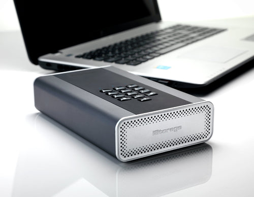 iStorage diskAshur DT² HDD 8TB | Secure Portable Desktop Drive |FIPS 140-2 Level 3 certified | AES-XTS 256-bit Hardware Encryption | Common Criteria EAL5+ (Hardware Certified) | PIN protected | OS & Platform Independent |GDPR, TAA Compliant|Brute force