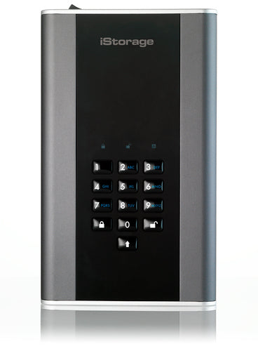 iStorage diskAshur DT² HDD 2TB | Secure Portable Desktop Drive |FIPS 140-2 Level 3 certified | AES-XTS 256-bit Hardware Encryption | Common Criteria EAL5+ (Hardware Certified) | PIN protected | OS & Platform Independent |GDPR, TAA Compliant|Brute force